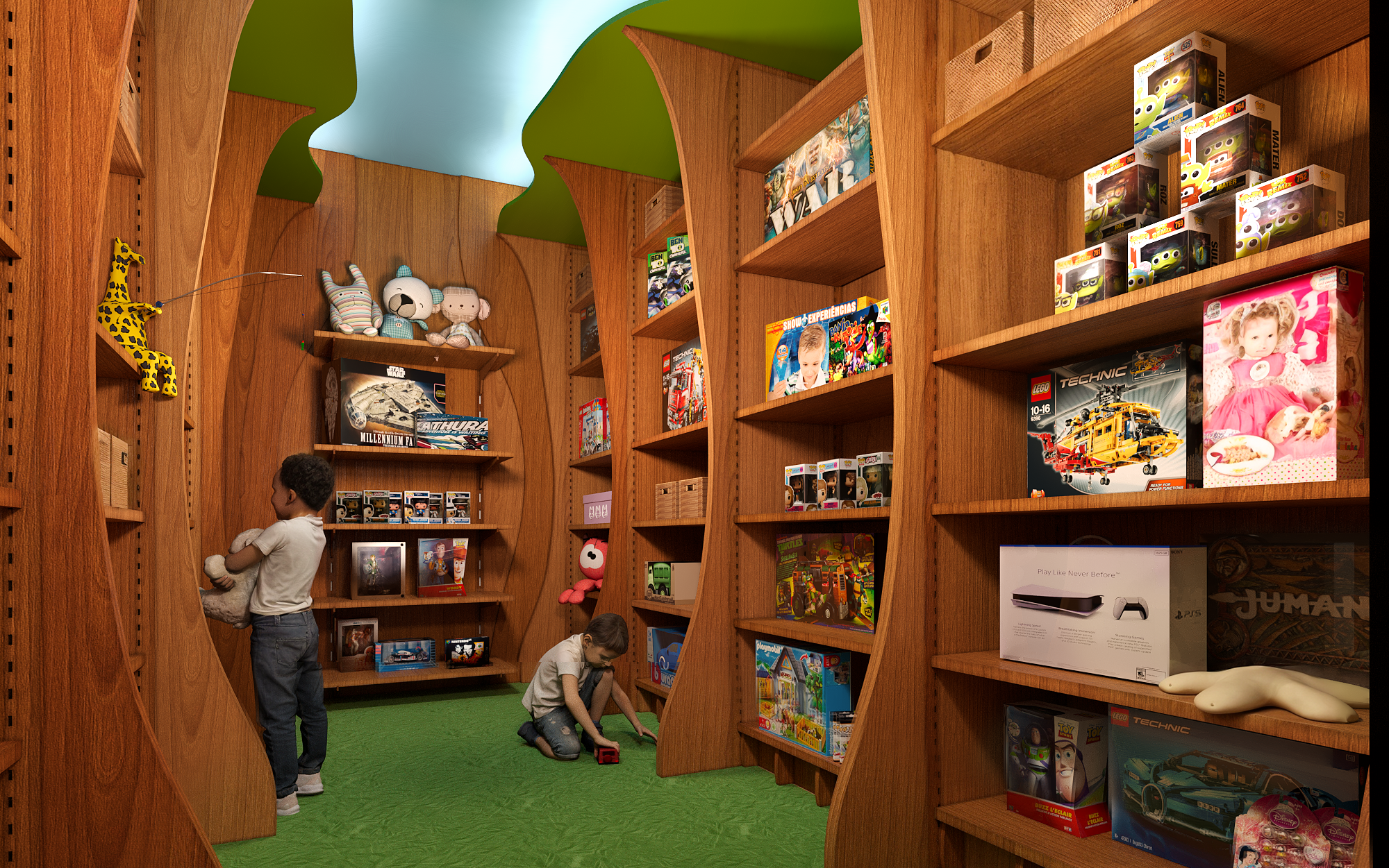 Magic Room Rendering